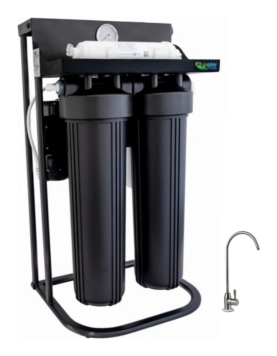 Aquabir Black Line Jumbo Direkt Akış Cihazı (800 / 1000 GPD)