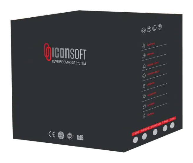 Iconsoft Class 5A Su Arıtma Cihazı (2.2 Galon) kolisi