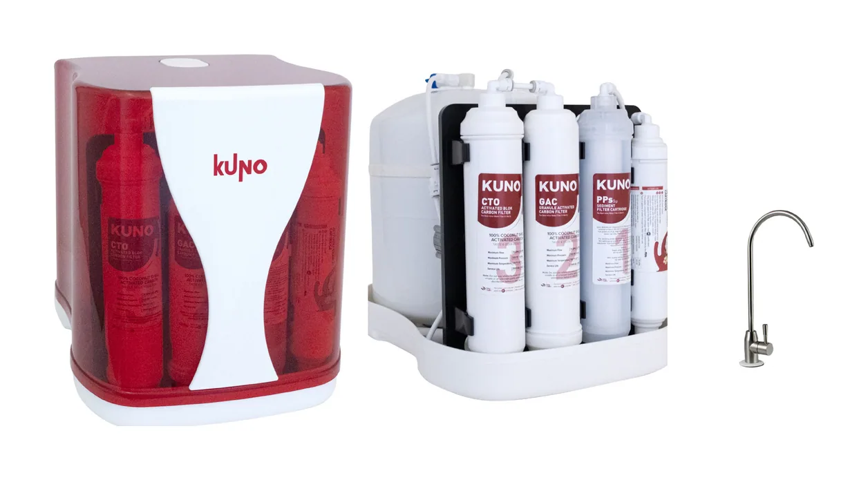 KUNO Pyramid Lux 5A Şeffaf Su Arıtma Cihazı (3.2 Galon)